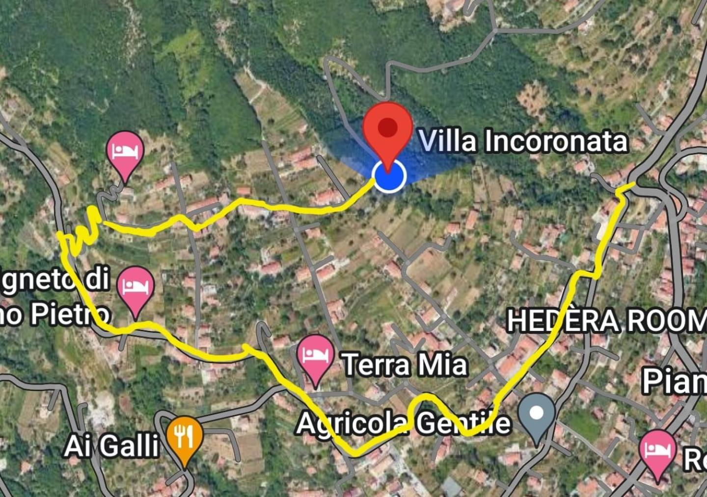 Villa Incoronata อาเจโรลา ภายนอก รูปภาพ